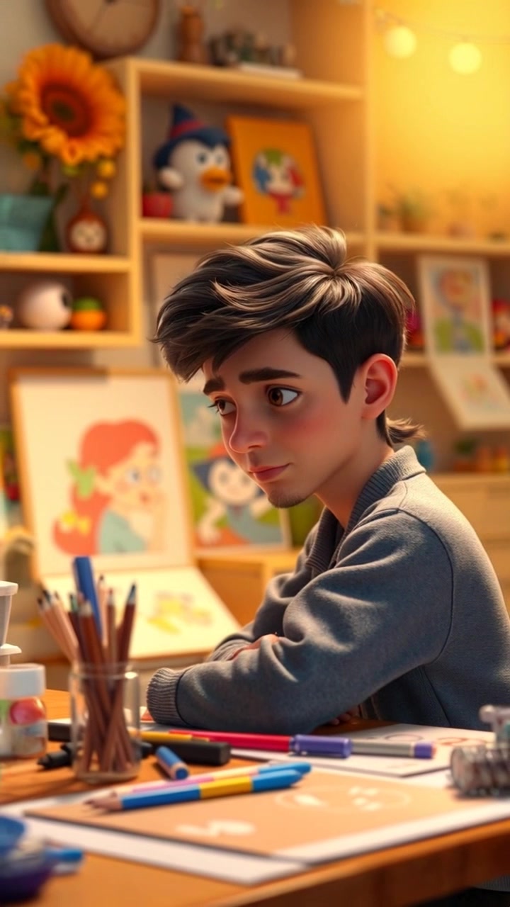 Léon, le jeune rêveur face aux défis