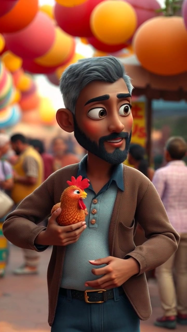 Udin dan Ayam Bertelur Emas