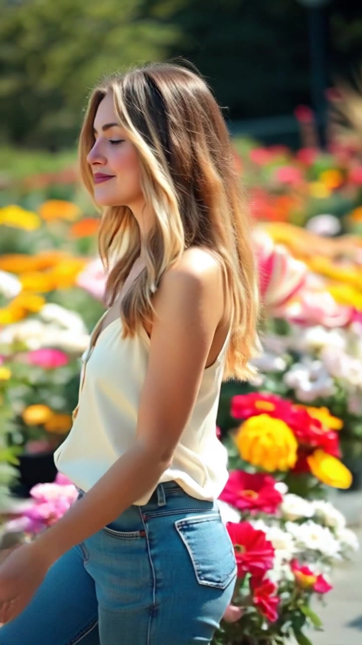 A Girl in the Garden