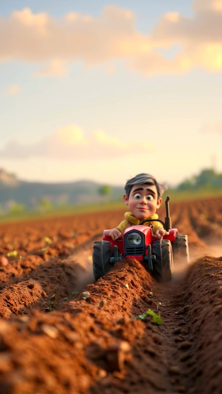 The Diligent Farmer's Struggle