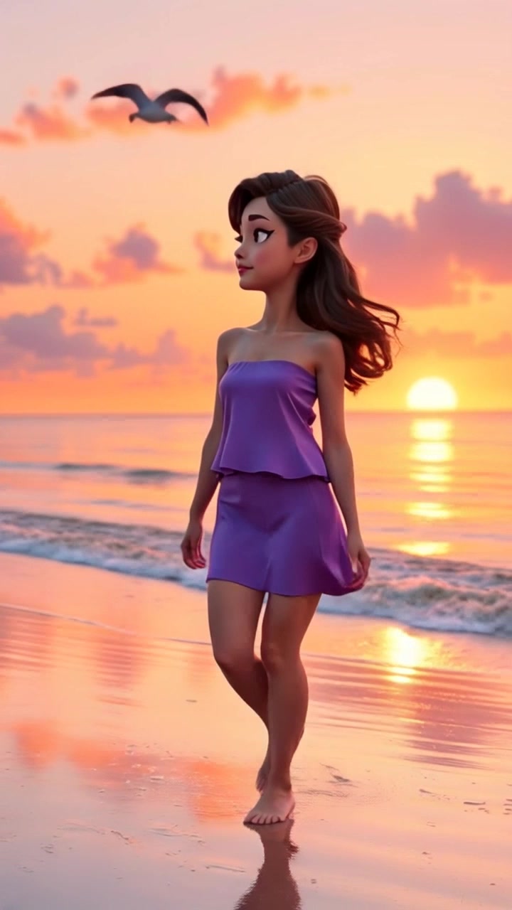 Joyful Beach Adventures of a Little Indian Girl
