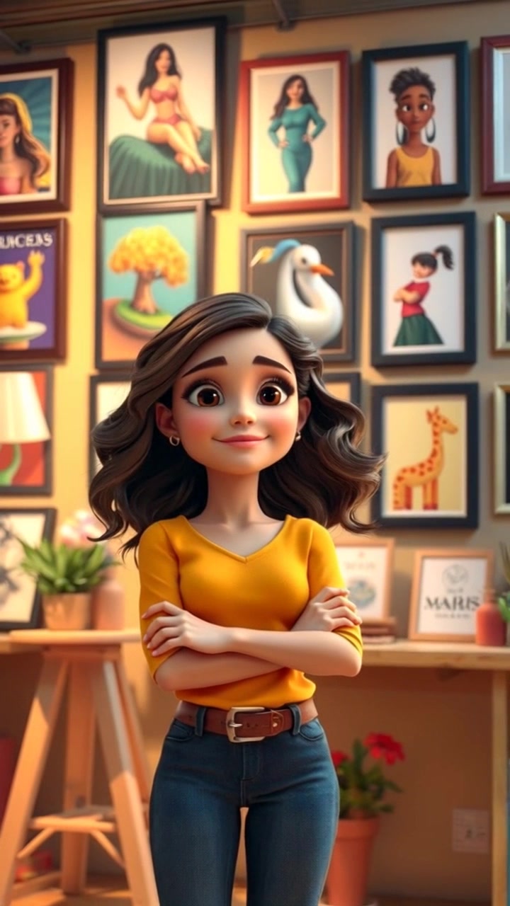 Mins: The Unpredictable Damsel with a Creative Spirit