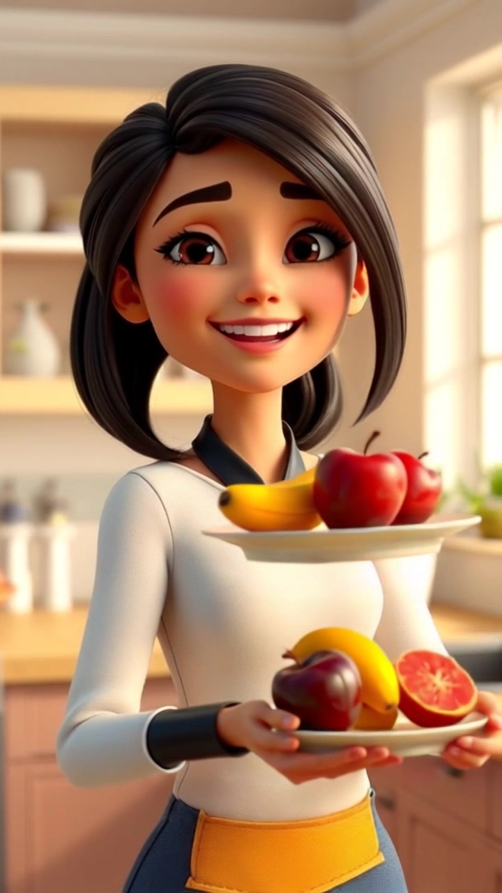 علی اور ٹوٹی کا صحت کا سفر – پھلوں کی جادوئی دنیا