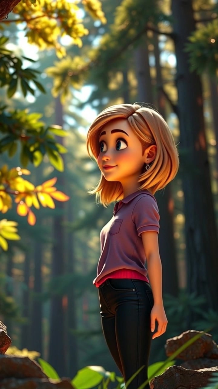 A Girl's Struggle in the Wilderness