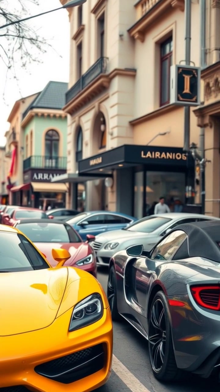 الشاب وحلمه بالعمل في شركة السيارات الفاخرة