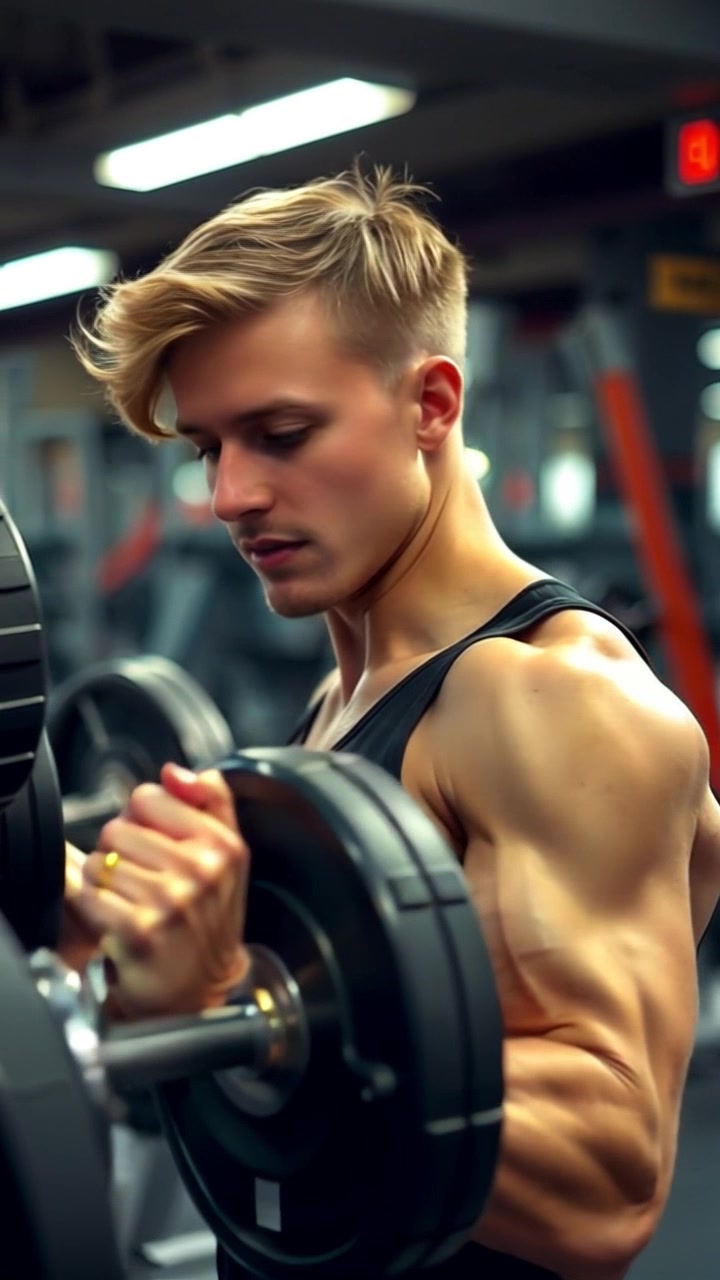 Mirror Muscle Madness: A Flexing Love Story