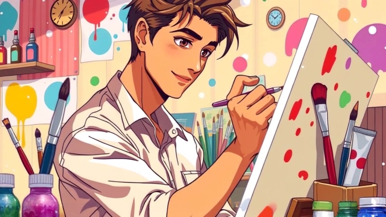 Timmy and the Magic Paintbrush