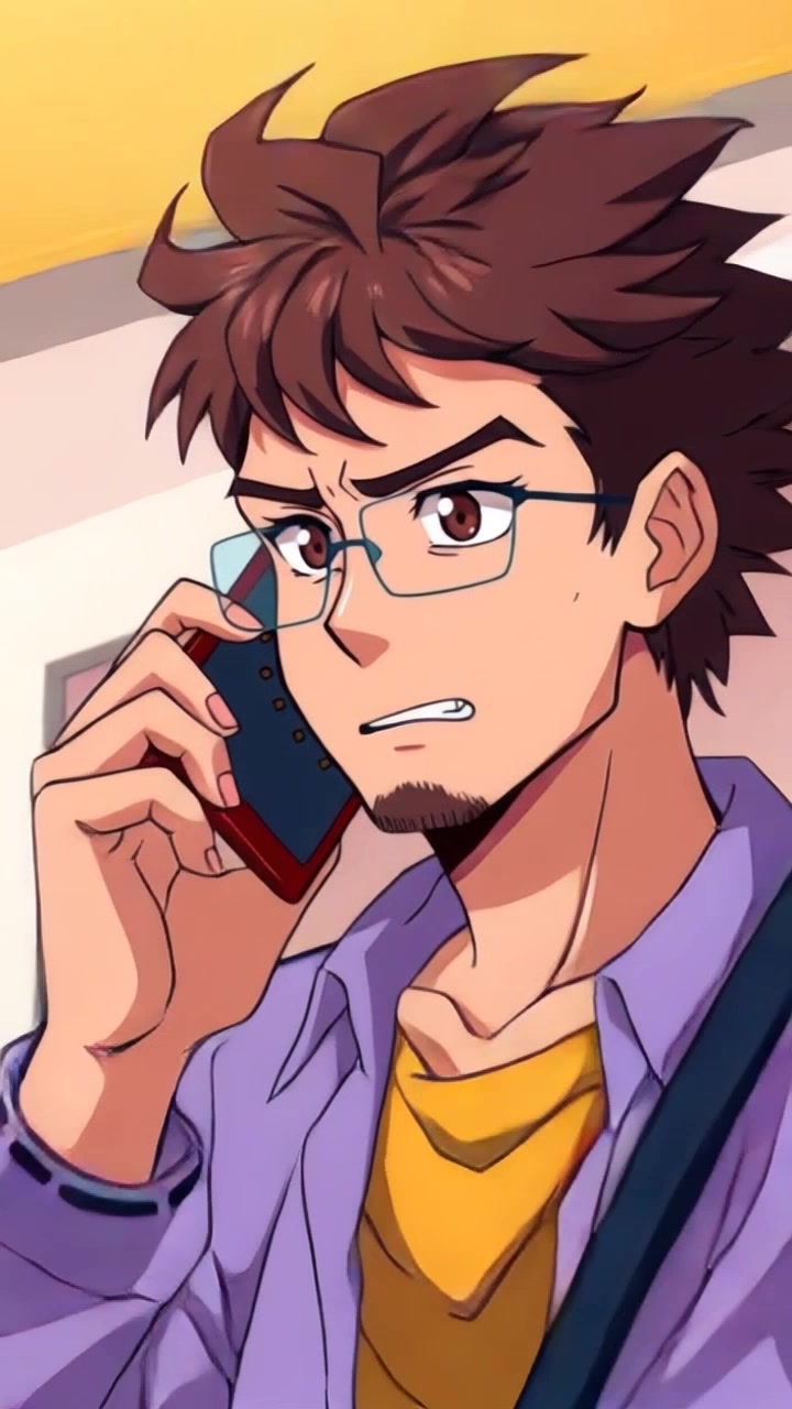 Subject: A person looking frustrated while listening to a call, holding the phone to their ear. Subject movement: They shift their weight from one foot to another, occasionally glancing around the room in irritation. Scene: A modern office space with minimalistic decor and a cluttered desk. Style: Bright, artificial lighting overhead, creating a slightly sterile atmosphere. Motion: The camera moves in for a close-up on the subject's face, capturing subtle expressions of frustration, then pulls back to reveal more of the office environment.