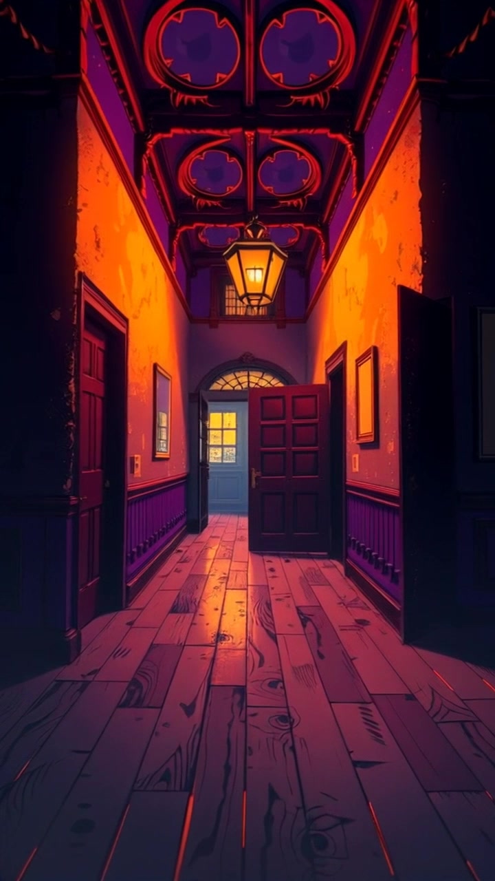 Lost in the Mansion: A Ghostly Encounter