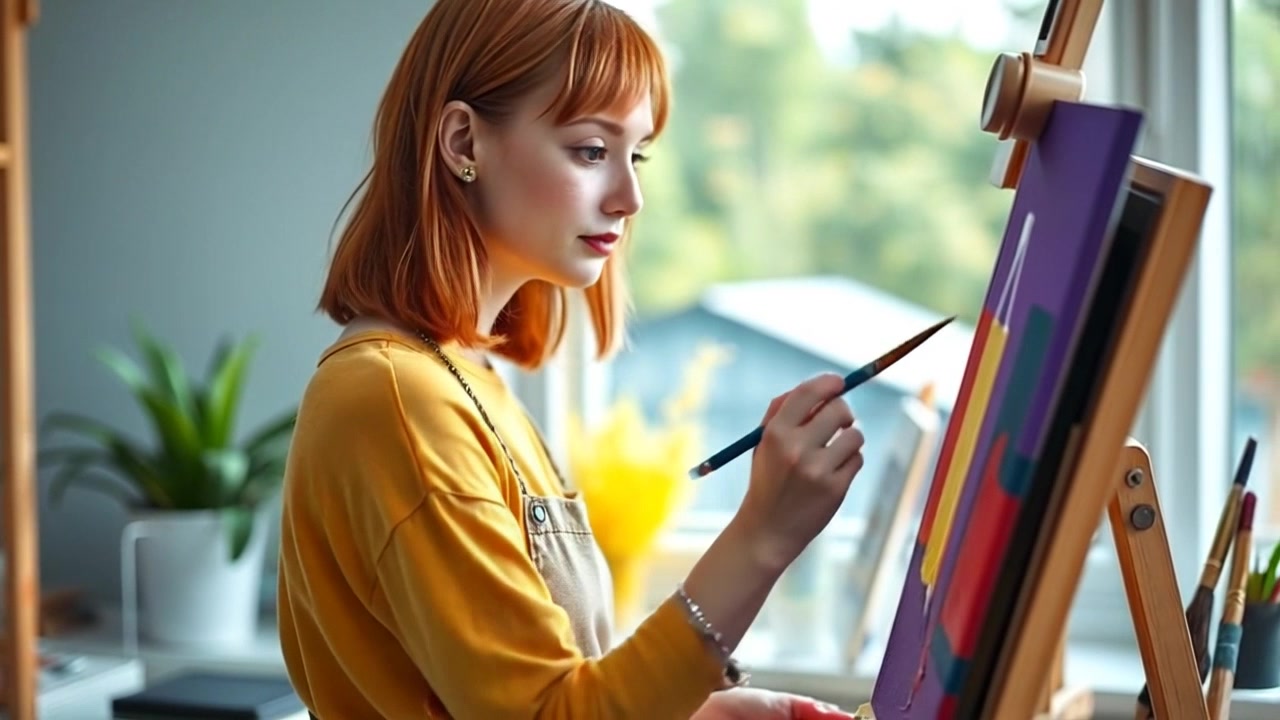 A Story in Warm Backlit Photorealism Style