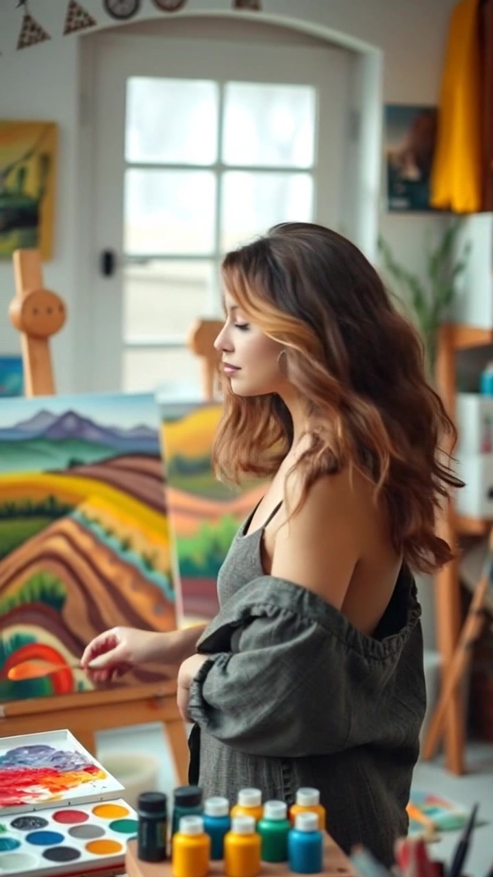 Embracing Dreams: Anya's Artistic Journey