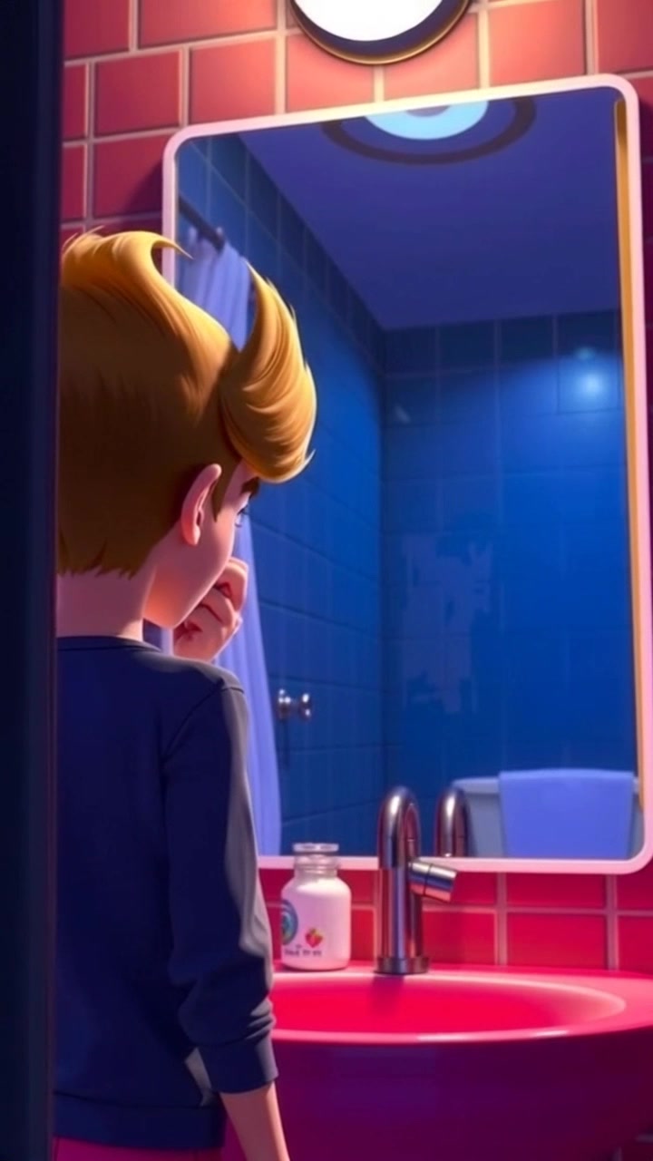 Reflections in Hair: A Whimsical Journey