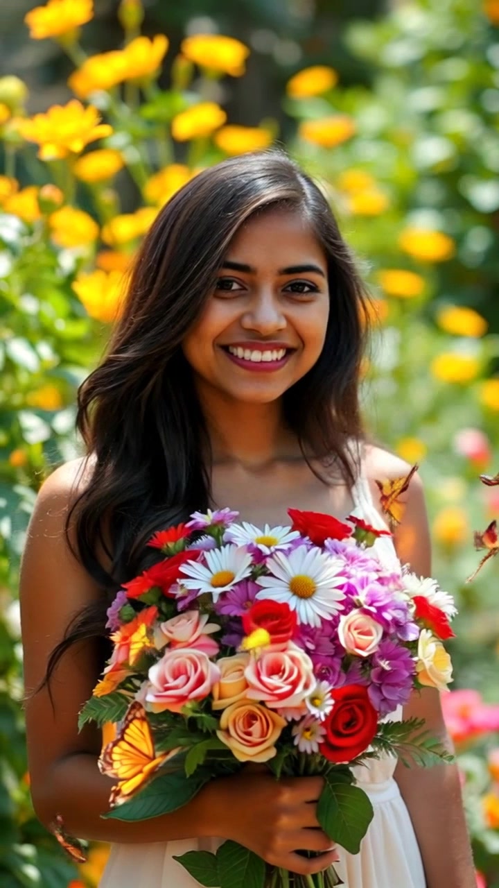 Amna's Love for Her Parents and Butterflies