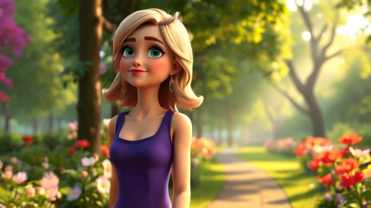 Luna's Magical Discovery in the Park