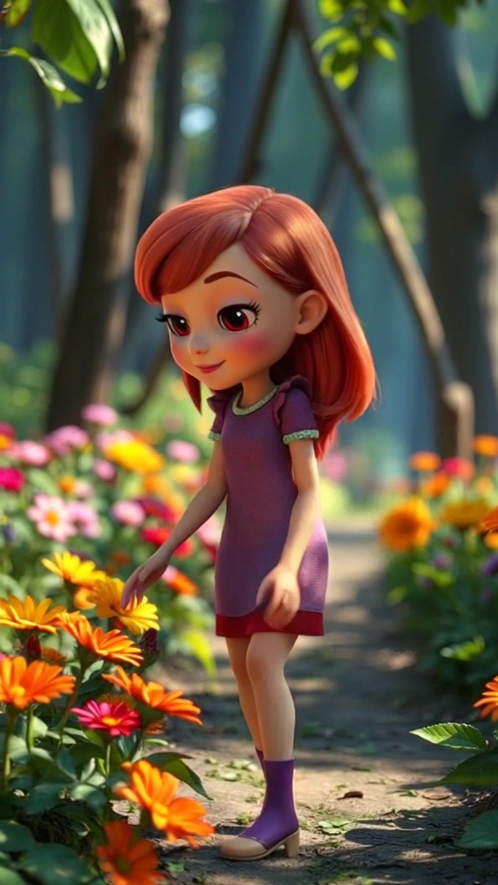 Adorable Puppy and Sweet Little Girl