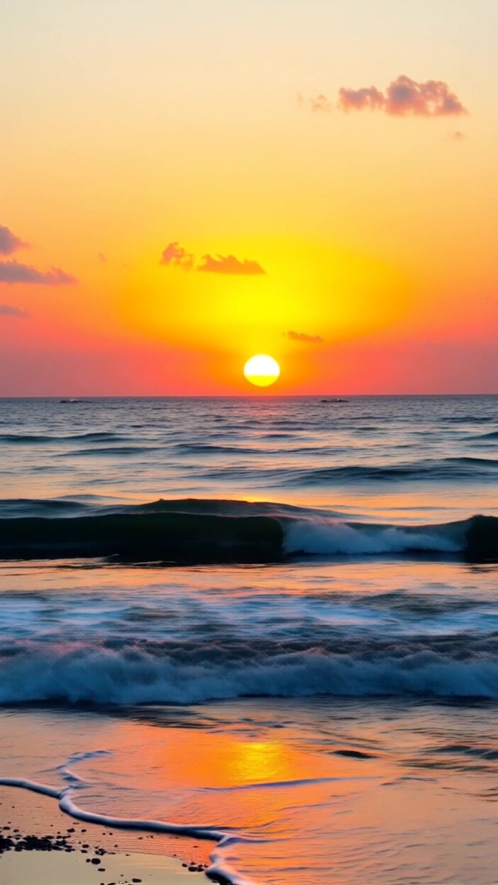 Keindahan Pemandangan Pantai di Pagi Hari