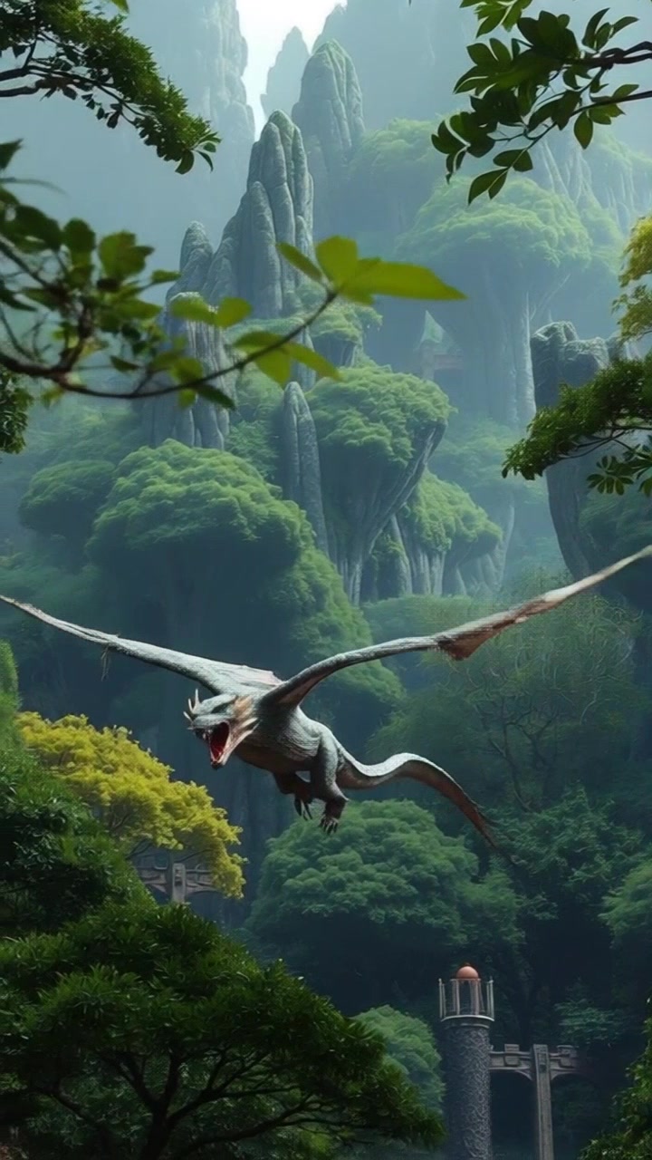 Harmony in the Jungle: A 4K Journey through a Magical Coexistence