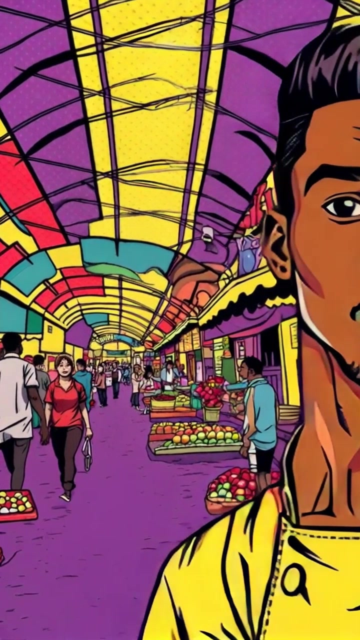 Neon Dreams: Cyberpunk Patna Vibes