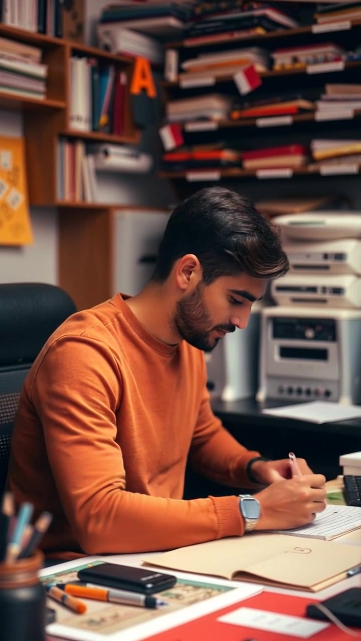 Poor Man Dream of Becoming Accountant