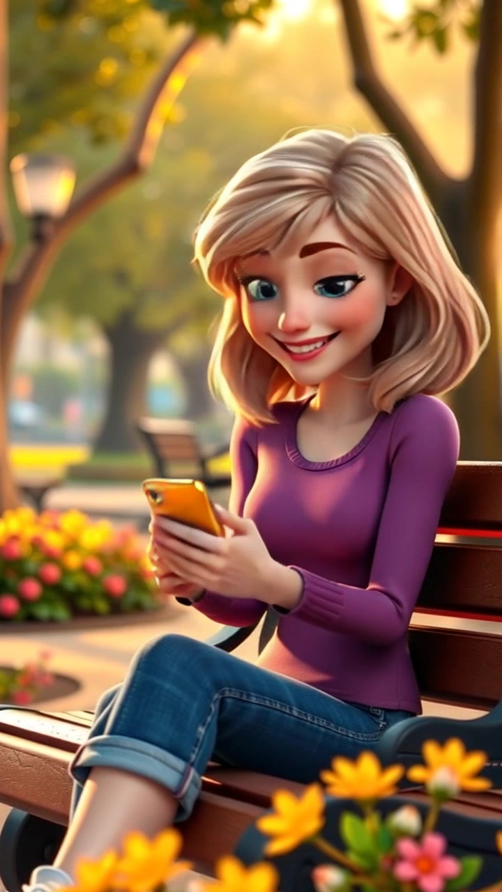 A New Friendship Blossoms in the Park