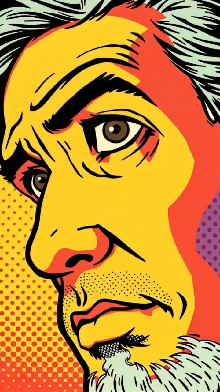 Scene: A close-up of a man's face, expressing uncertainty and intrigue as he contemplates the situation. Style: Soft, ambient lighting that accentuates the contours of his face, creating a reflective atmosphere. Motion: The camera gently zooms in on his eyes, capturing the subtle changes in his expression as he processes his thoughts, with a slight bokeh effect on the background enhancing the focus on his features.
