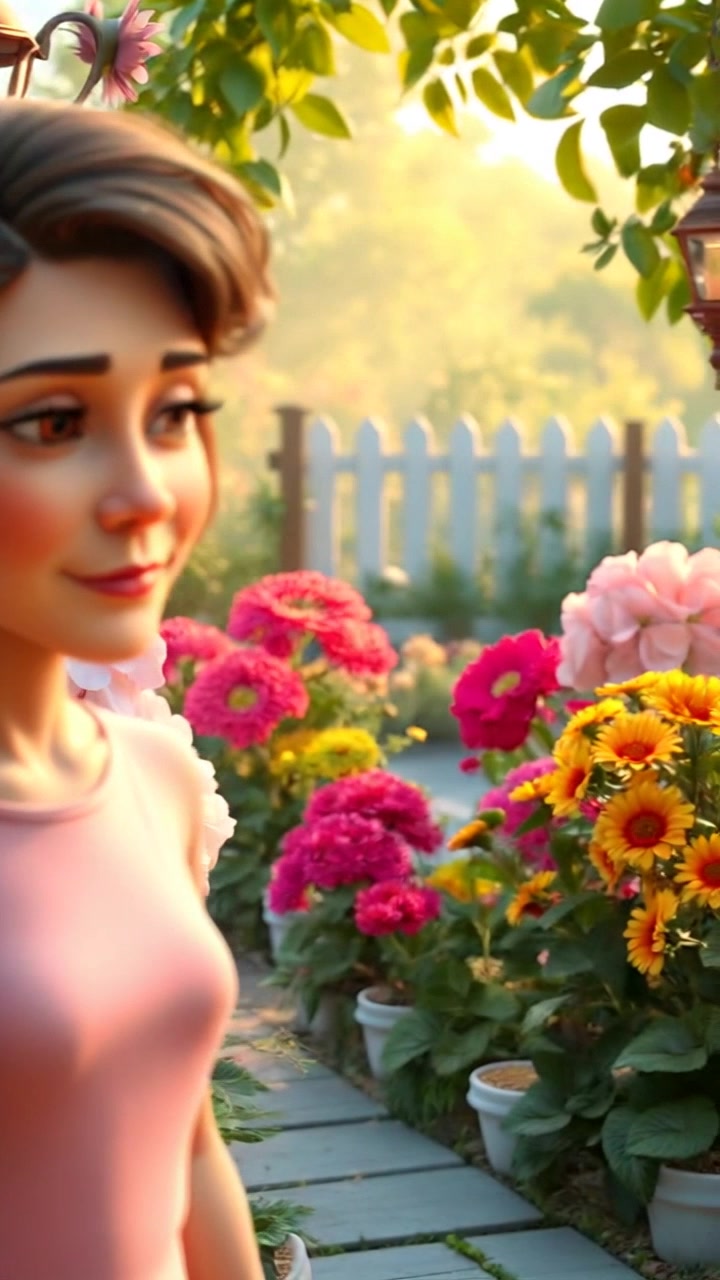 A Caring Heart: The Old Lady and the Stray Cat