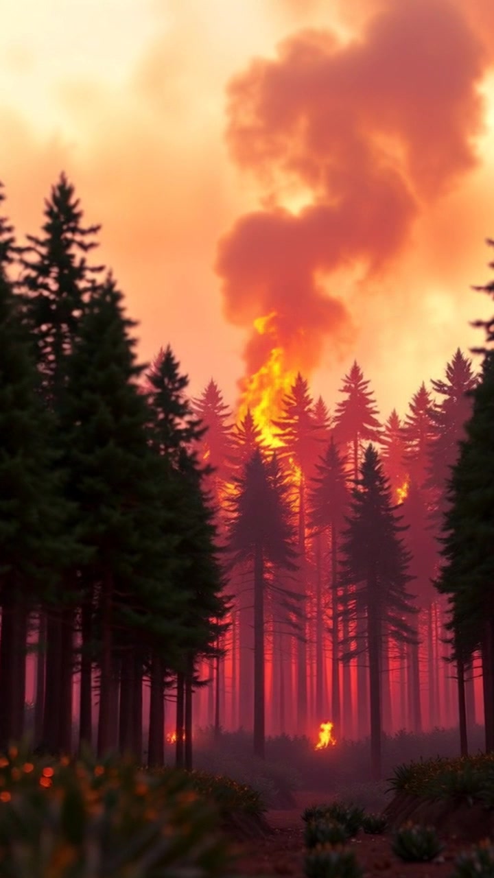 Le Petit Oiseau et le Grand Incendie