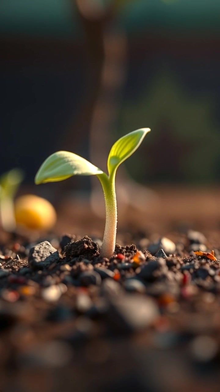 Timelapse of a Coconut's Journey: From Seed to Palm in 24 Seconds