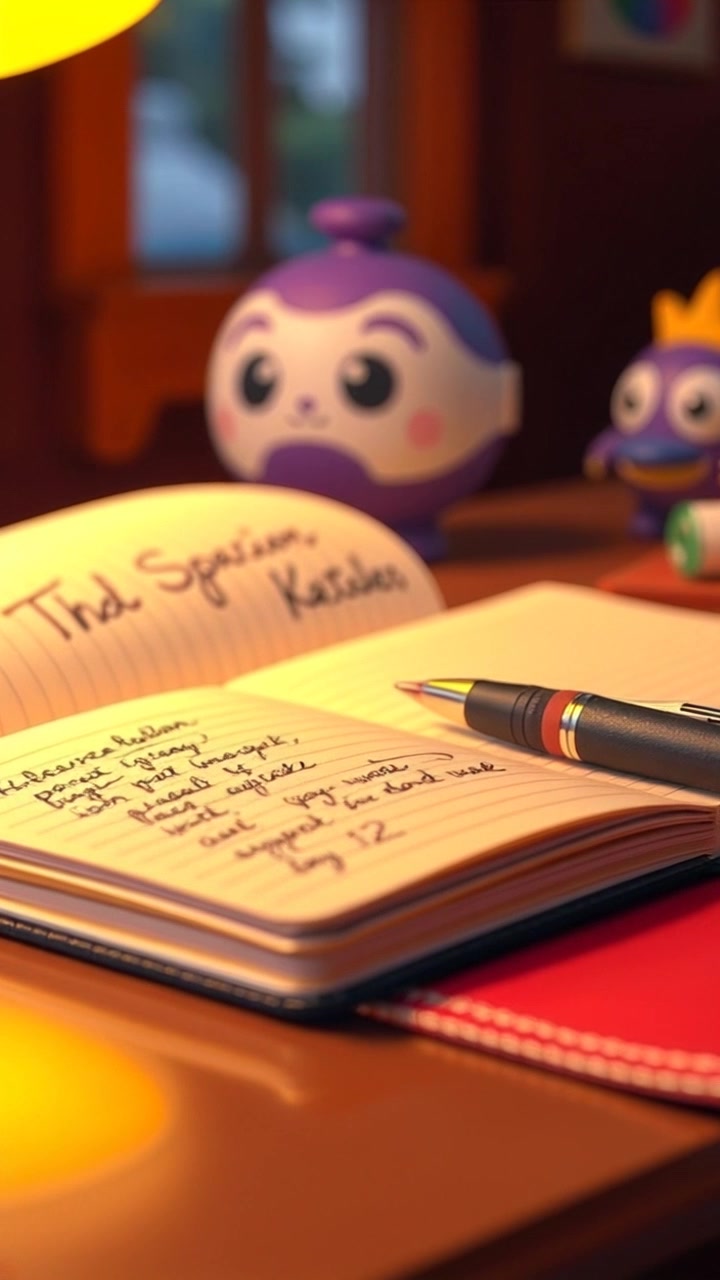 आन्या की जादुई भूलने वाली कॉपी