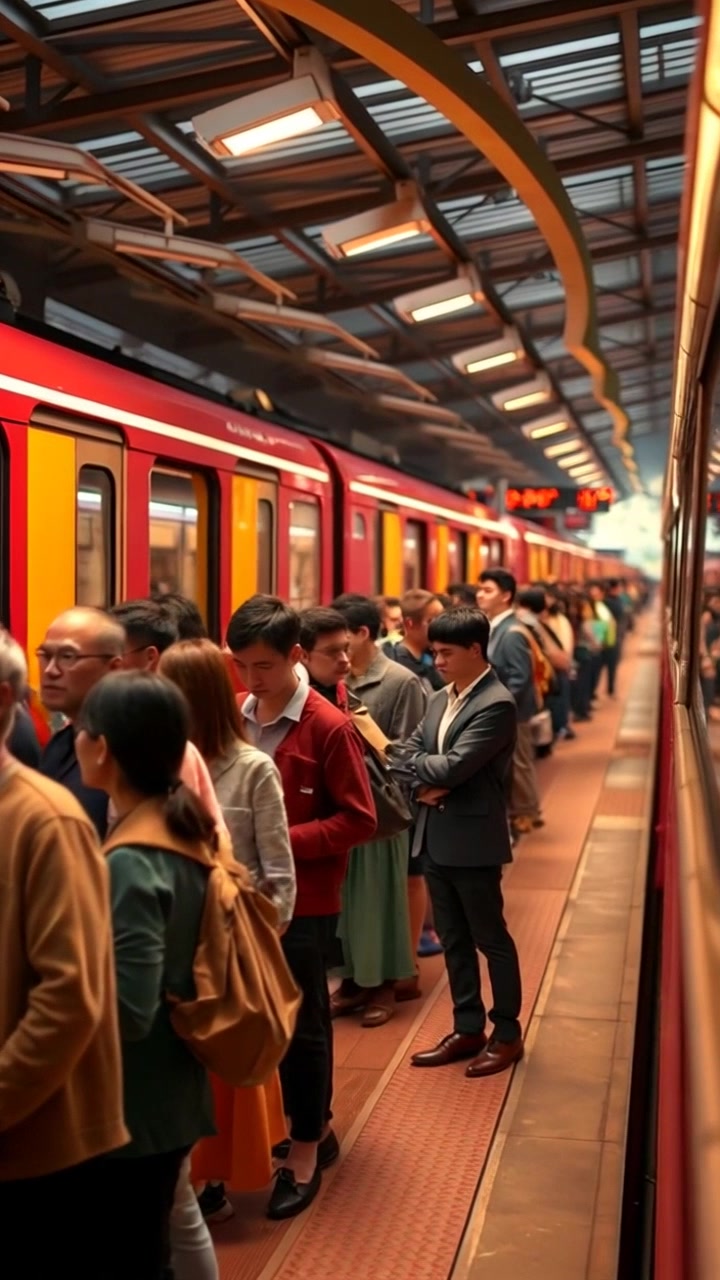 पीजियन और आदमी की कहानी और ट्रेन