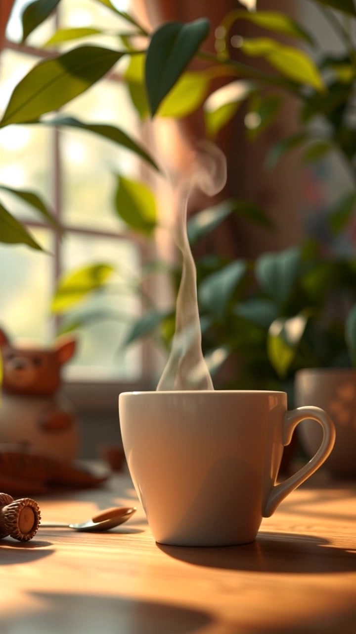 A Fine Morning with Coffee