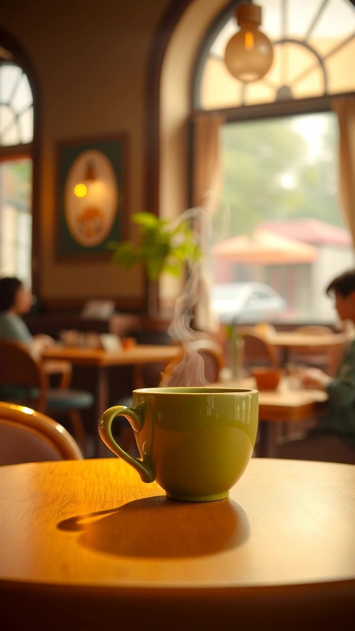 Sweet Moments at the Café