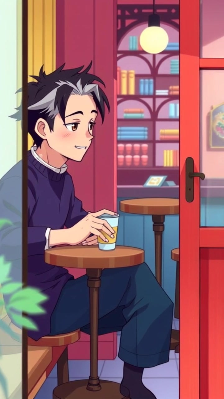 Charming Boy Enjoys Noodles with Chopsticks