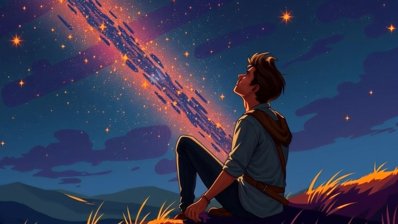 هدية الدب للقمر في عيد ميلاده