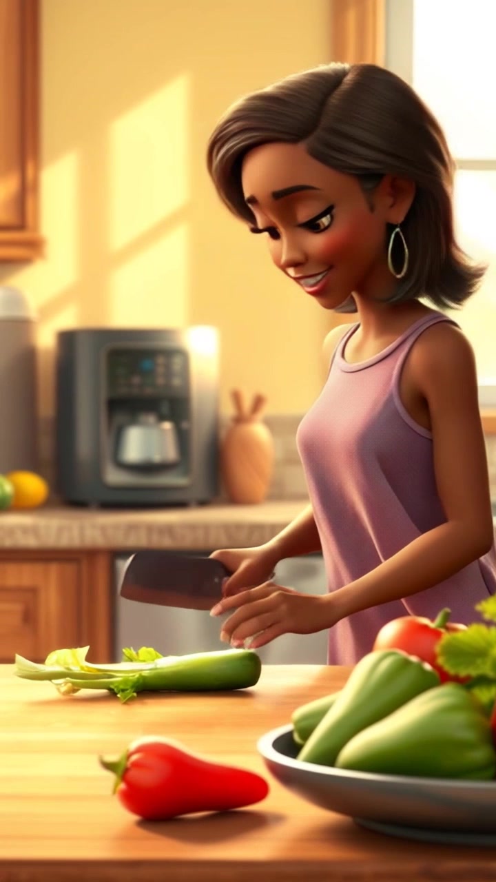 Mama Simbi and Her Daughter-in-Law Go to the Market