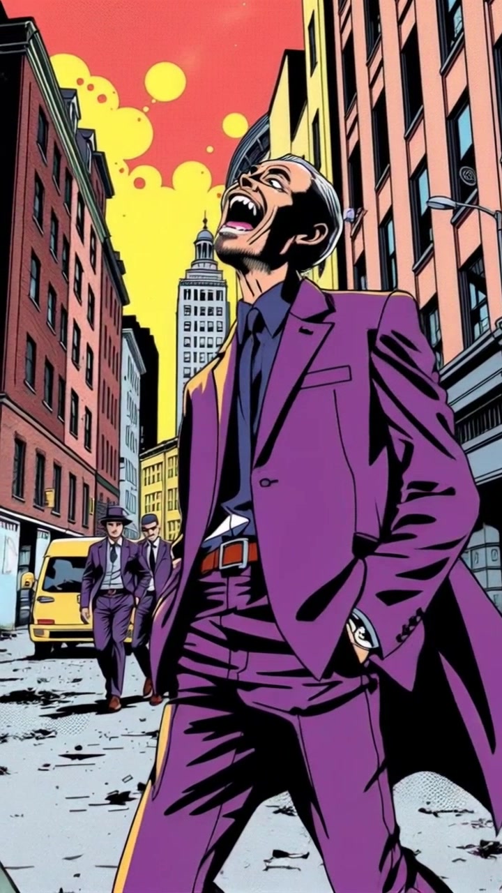 Batman and Spider-Man vs. Joker and Green Goblin