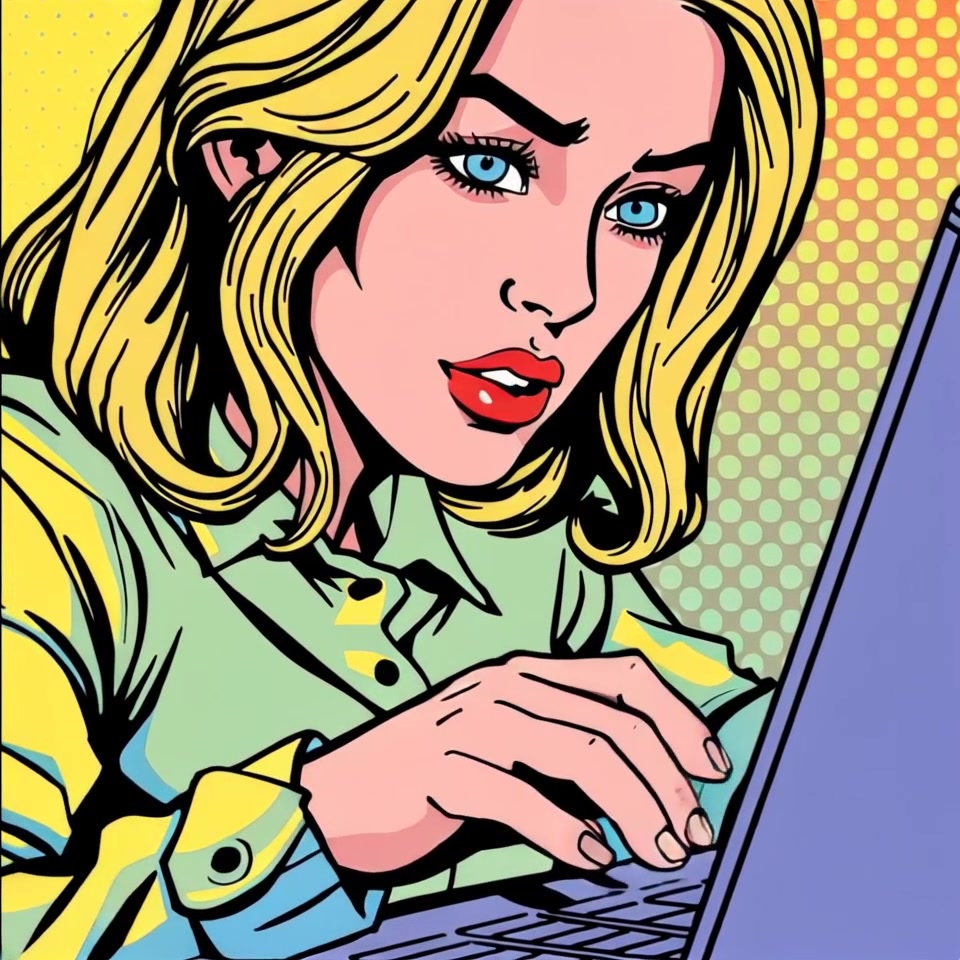 Subject: A pair of focused fingers typing rapidly on a laptop. Subject movement: The fingers move quickly across the keyboard, creating a rhythmic sound as they press each key. Scene: Close-up of a laptop screen reflecting intense concentration, with a soft background hinting at a cozy workspace. Style: Soft, ambient lighting enhances the warmth of the environment, creating an inviting and productive atmosphere. Motion: The camera begins with a static close-up shot of the fingers, then slowly pushes in to the illuminated screen, capturing the reflection and the concentrated expression.