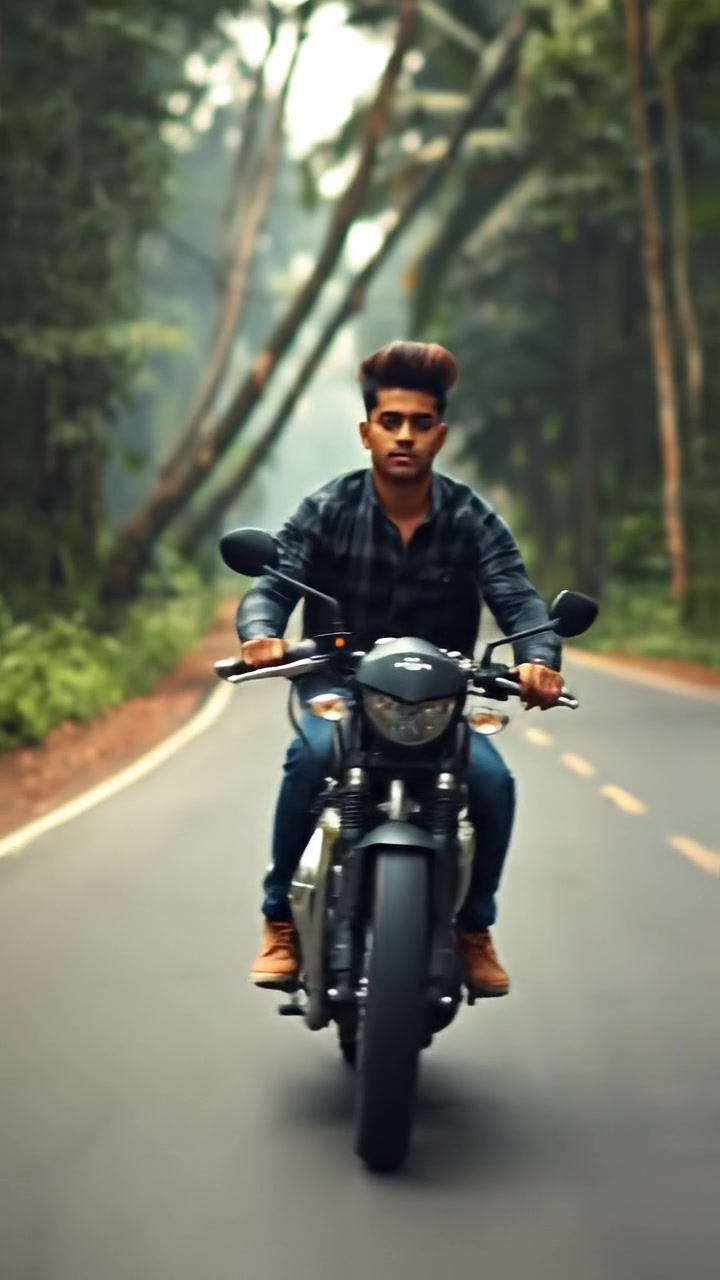 بائیک پر جوس اور کھانے کا سفر