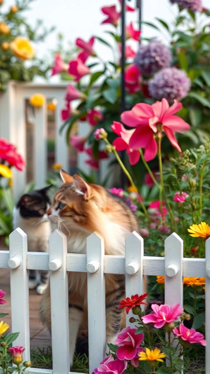 The Old Lady and the Stray Cat