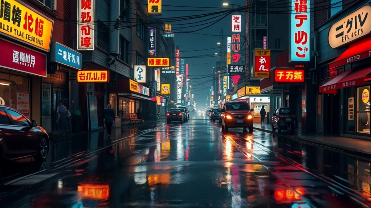Neon Shadows: A Bladerunner Noir