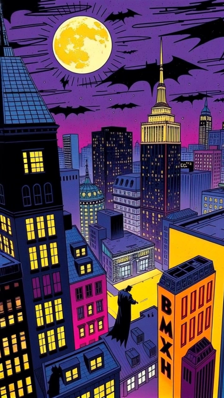 Kolaborasi Hero: Batman dan Spider-Man Melawan Joker dan Green Goblin