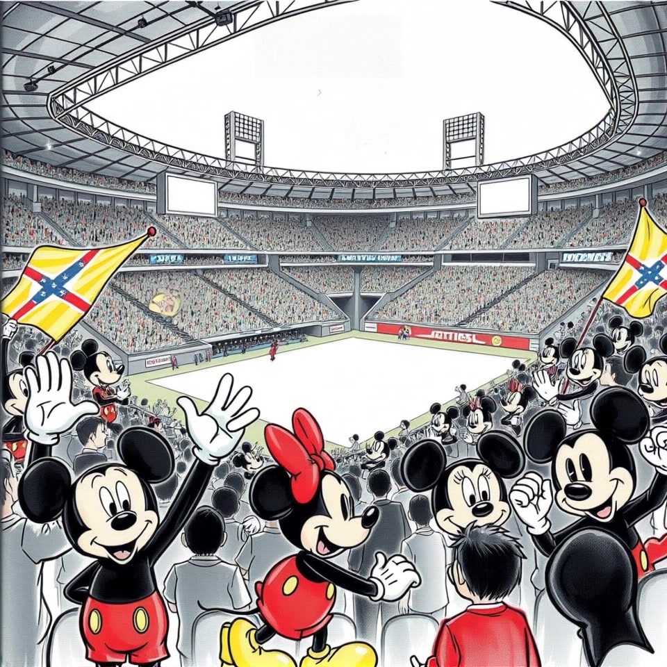 Mickey's Last-Minute Winning Goal