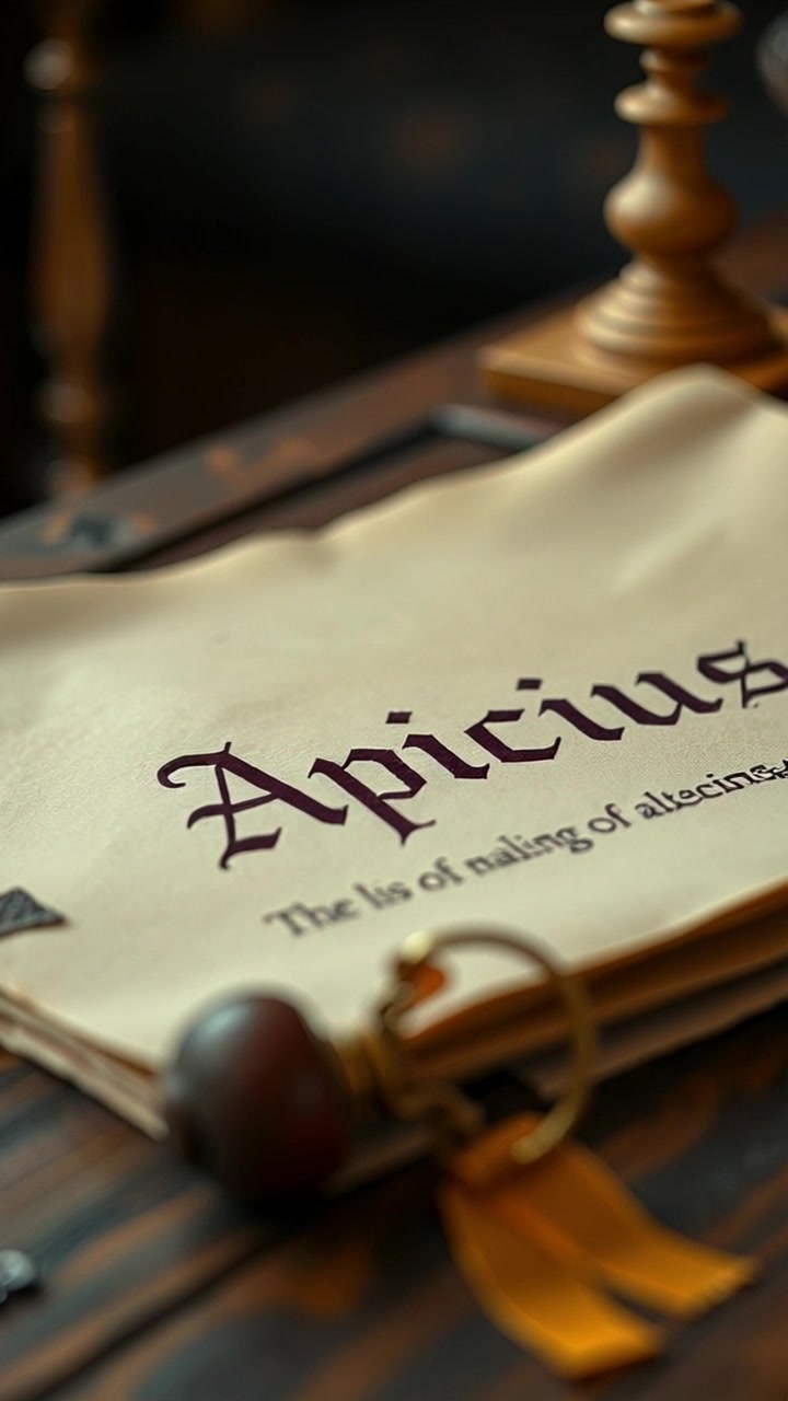 Apicius: The First Celebrity Chef's Culinary Odyssey