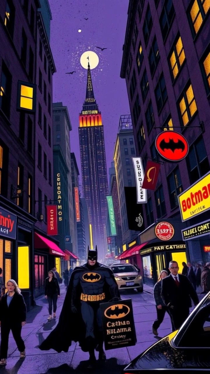 Gotham's Chaos: A Clash with the Joker and Green Goblin