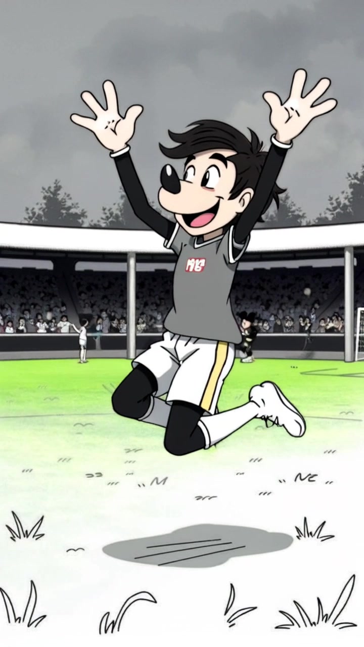 Mickey's Winning Goal!