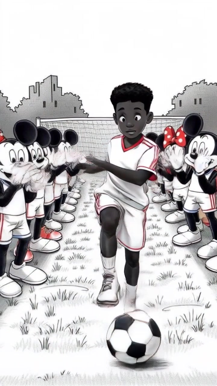 Mickey's Winning Goal in the Final Moments