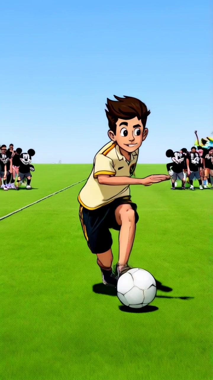 Mickey's Winning Goal in the Final Moments