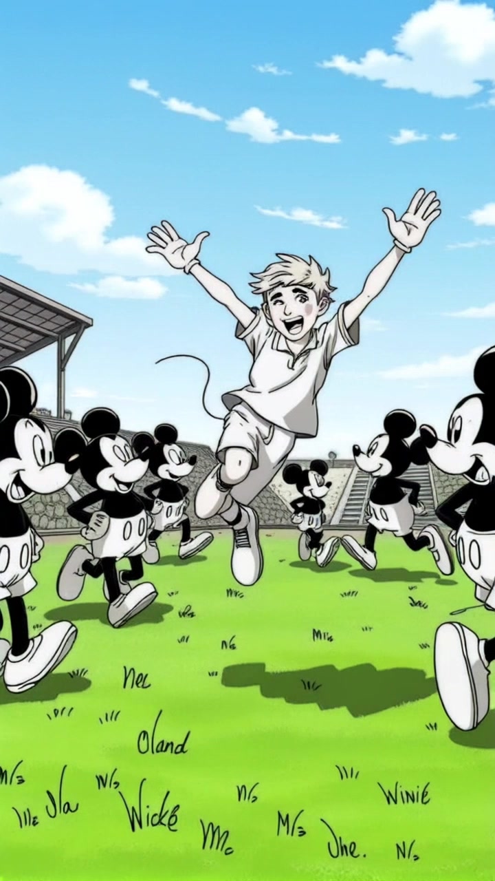 Mickey's Last-Minute Winning Goal!