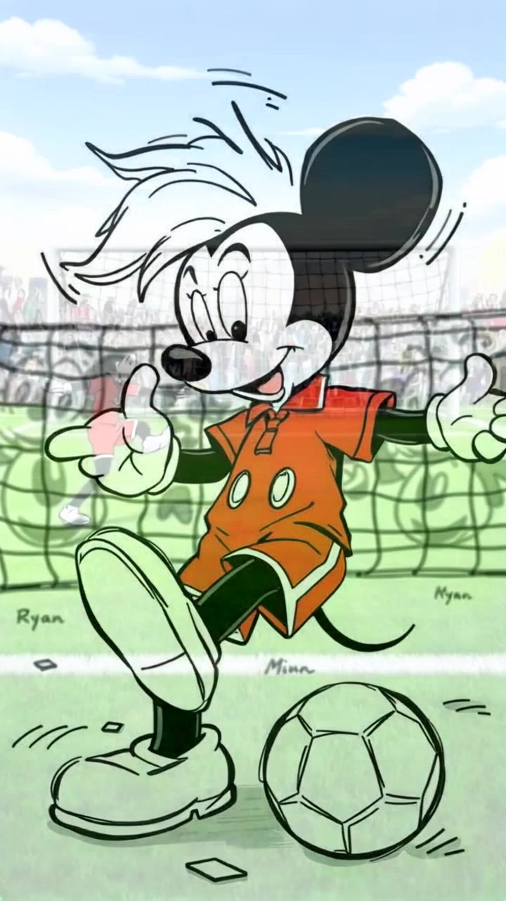 Mickey's Winning Goal in the Final!
