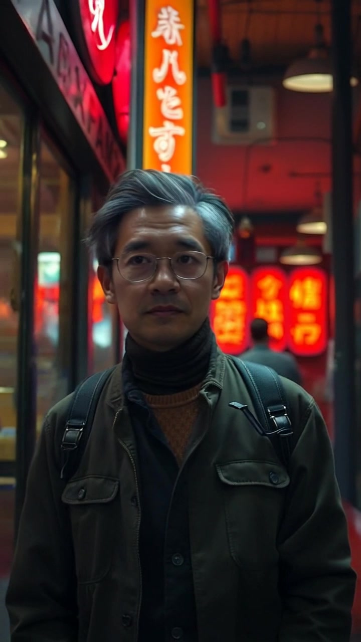 Neon Shadows: A Bladerunner's Tale